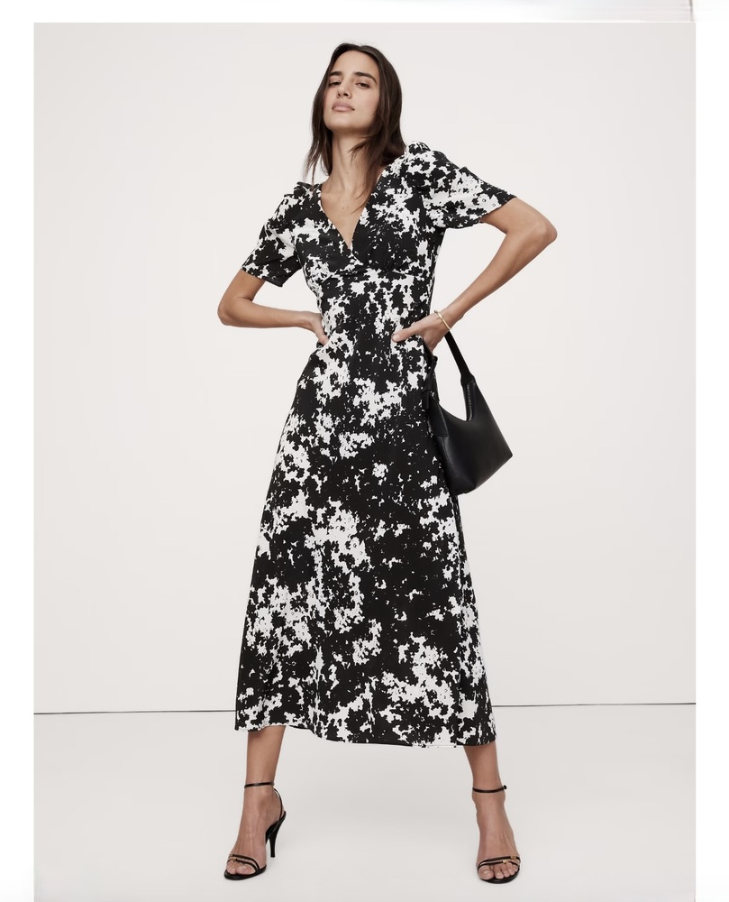 Banana Republic Matte Silk Maxi Dress - Sizes 2P or 4P NWT!